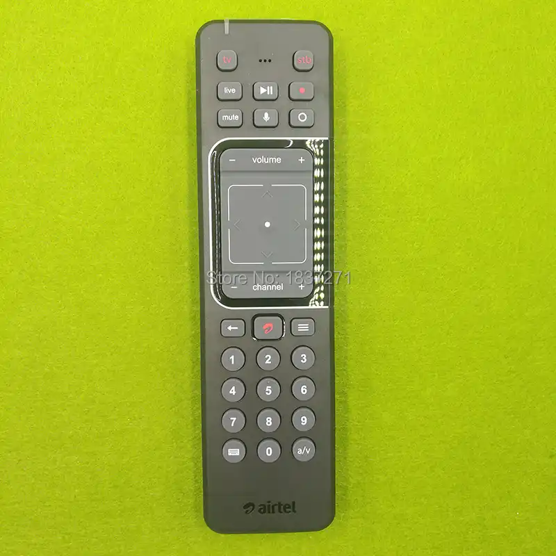 Original Voice Remote Control Rc Br Ptr2 For Airtel Dth Internet Tv Set Top Box Lcd Tv Remote Controls Aliexpress