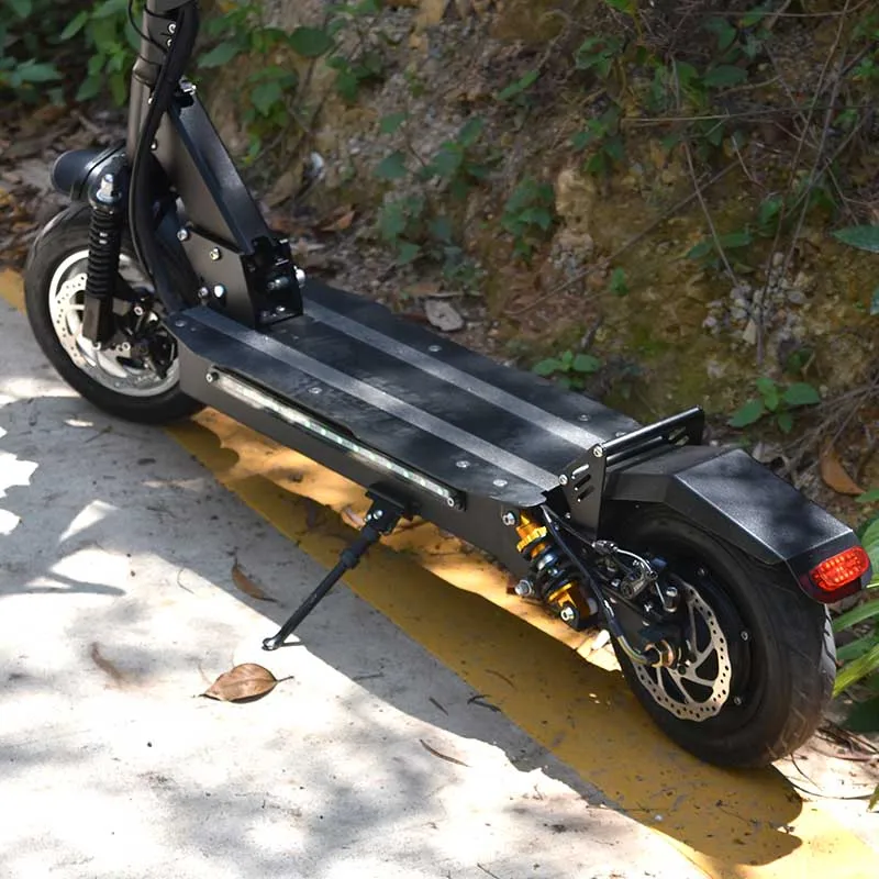 

Upgrade Foldable Electric scooter Skateboard 26AH Battery 3200W motor with LED side light with oil break