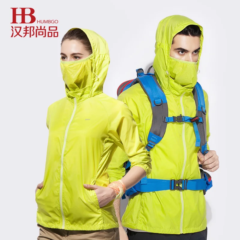 Humbgo Superacids Sun Protection Jackets Upf 50+ Outdoor Hiking Running