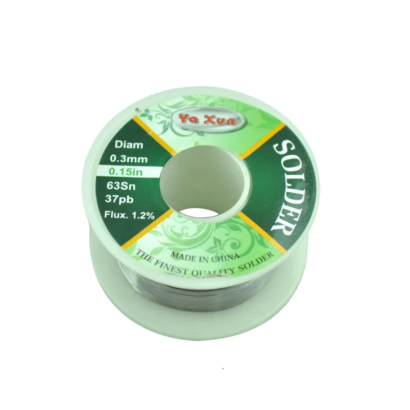 

Hot Sale High Quality 5.5cm X 2.8cm 0.3mm 63/37Rosin Welding Wire 50g/Desoldering Braid Soldering Remover Tin Lead Tin Wire