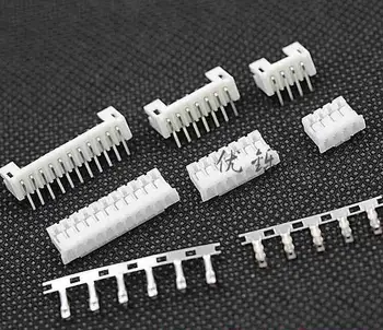 

50Set/Lot PH2.0 2.0mm Connector Curved Pin needle 8P/9P/10P/11P/12P ( Curved Pin header +Terminal + Housing )