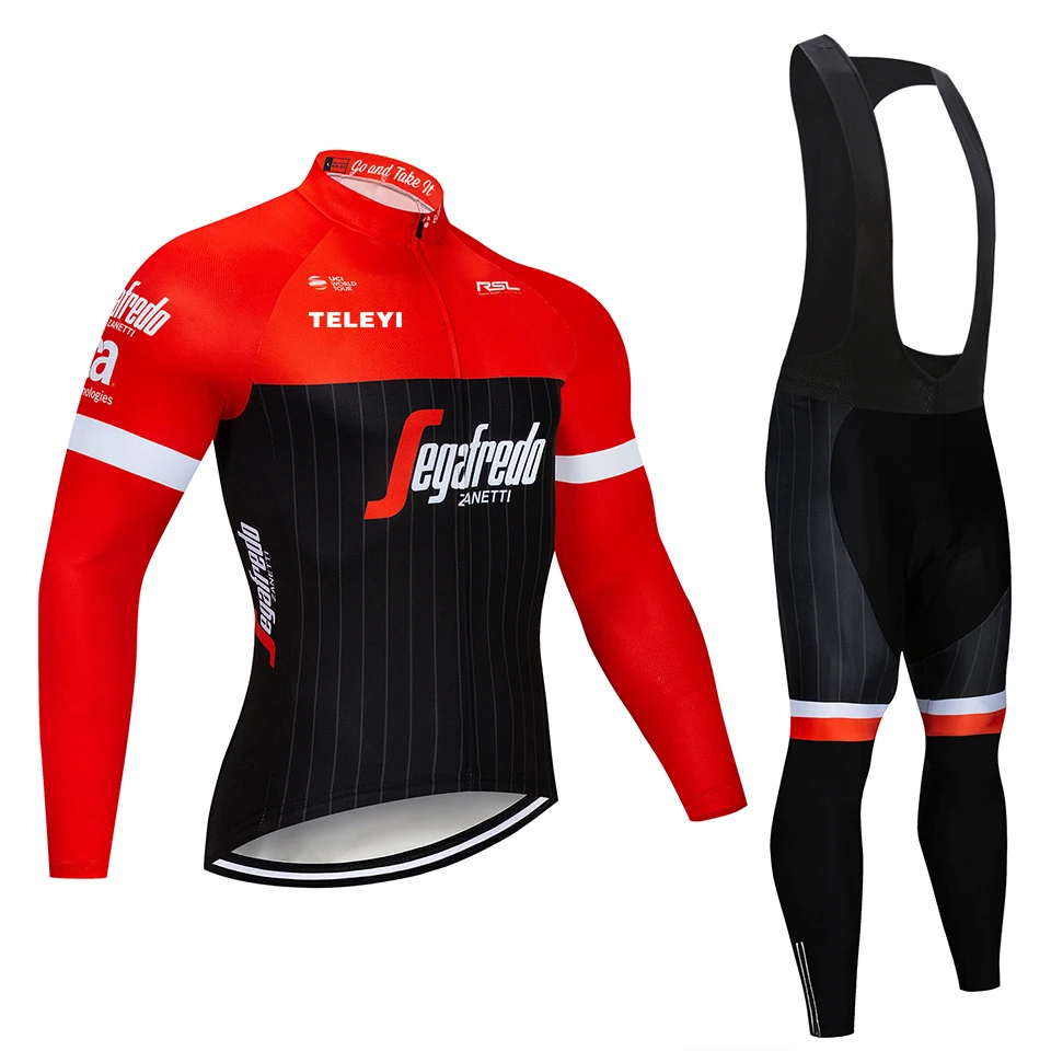 

NEW treking cycling set Autumn And Winter cycling pants style sport pro cycling team Ropa Ciclismo long jersey cycling