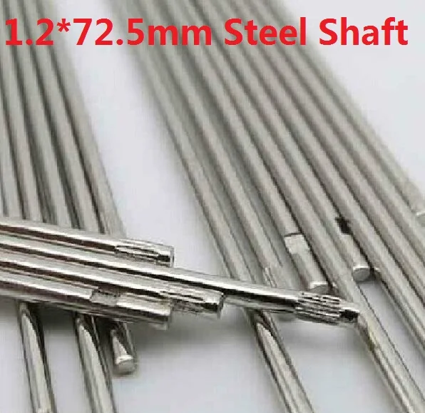 

10 pcs/lot 1.2*72.5MM DIY Cars Steel Shaft Axis Model Embossing Metal Connecting Rod Free Shipping Russia