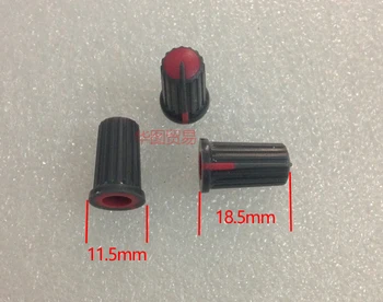

40pcs Red 90 degree half-axis potentiometer knob cap / Mixer Console Light station DJ Playing discs knob cap