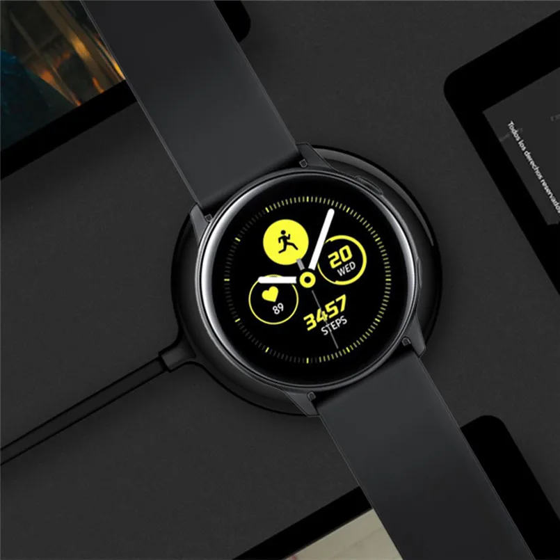Portable Wireless Fast Charging Power Source Charger For Samsung Galaxy Watch Active Mini Charging Pad Easy to Operate 40AP805