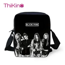 Thikin Blackpink для девочек, KPop, сумка через плечо, сумка через плечо, сумка для телефона для мальчиков, сумки для покупок, Mochila Infantil