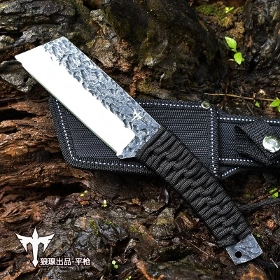 Voltron самообороны военный нож, высокой твердости прямой нож ручной ковки Открытый Портативный дикий нож выживания