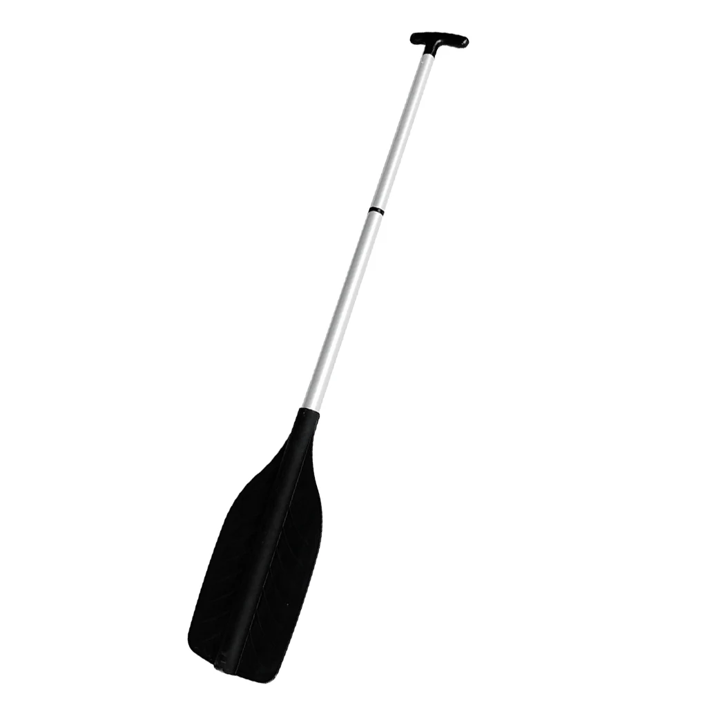 1 Pcs 50-120 cm Kayak Telescoping Paddle Lightweight Afloat Oars Watersport Dragon Boat Canoe Rafting Paddles Black