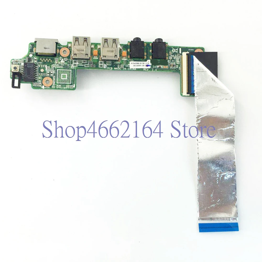 

1215N IO Board For ASUS 1215 1215N 1215P 1215N/VX6 Network card Audio USB 2.0 IO Board With cable USB BOARD