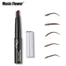 Макияж марки Music Flower тени для бровей Крем для бровей, водонепрорицаемый, впитывает пот и не обесцвечивает