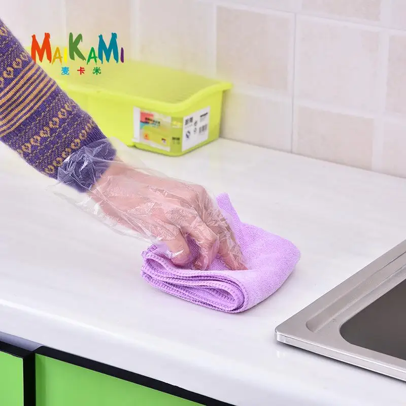 

MAIKAMI 100Pcs Disposable Gloves For Home Cleaning Disposable Food Gloves Cleaning Gloves Universal For Left and Right Hand