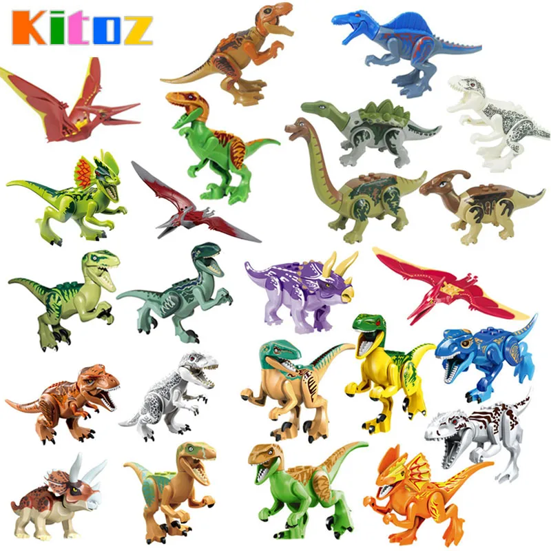 brick by brick dinosaurs