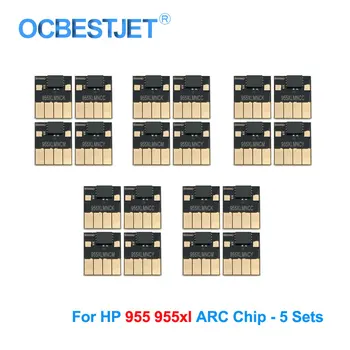 

5 Sets 955XL ARC Chip HP 955XL Permanent Chip For HP Officejet7740 8210 8702 8710 8715 8720 8725 8730 8740 For HP 955xl Chip