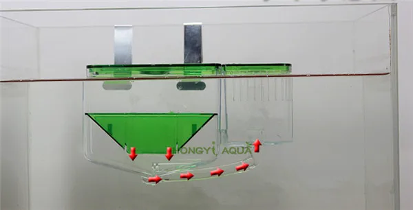 1 шт., акриловый аквариум для инкубации, изолирующий люк, коробка для маленьких рыб, разделительная коробка, маленький аквариум для рыб