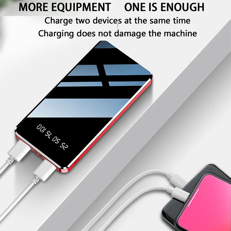 NOHON, 10000 мА/ч, портативное зарядное устройство, внешняя батарея для iPhone X, samsung, huawei, USB C, внешний аккумулятор, 10000 мА/ч, мини-повербанк