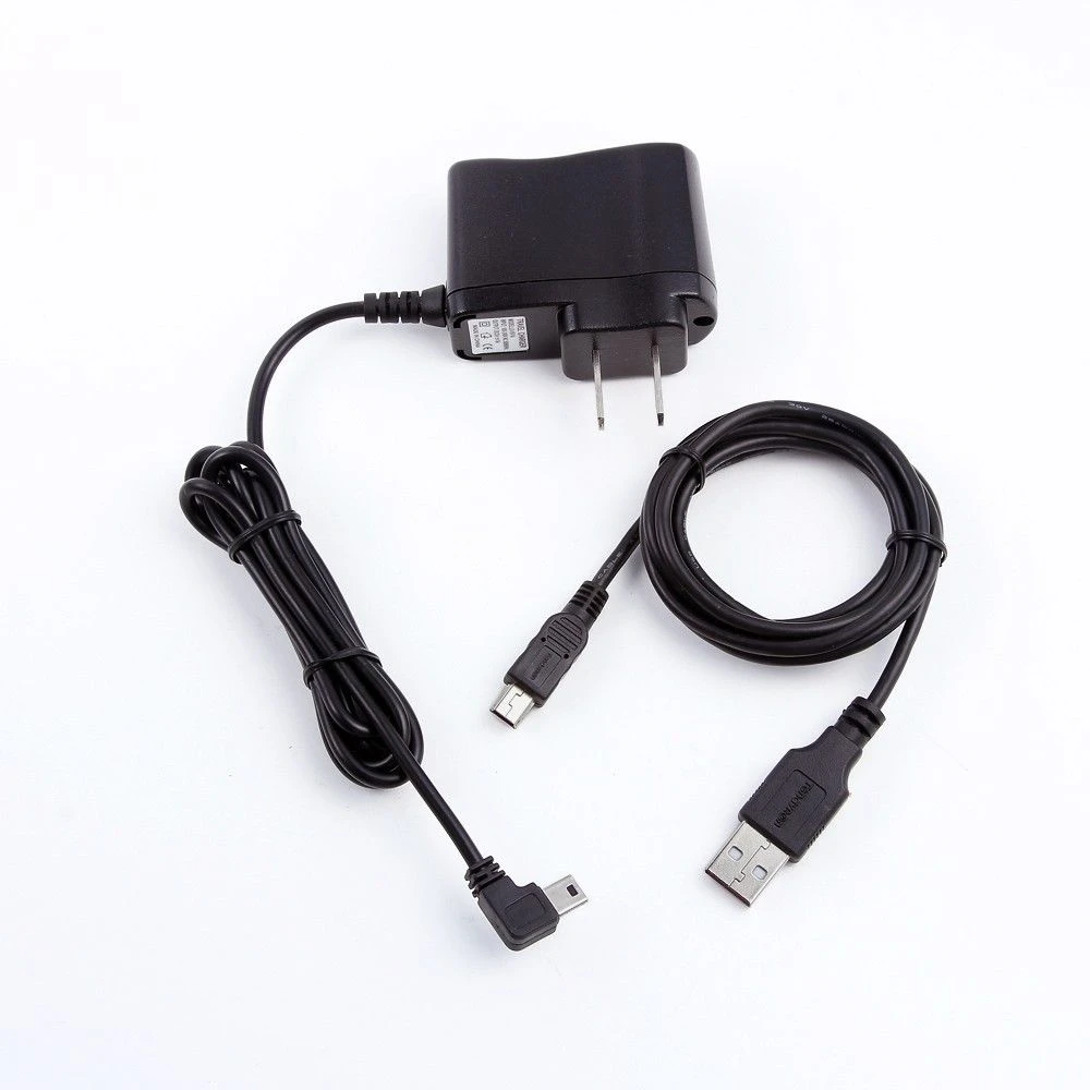 2M USB Cargador con Cable de alimentación de 5V 2A Negro Adaptador para Cámara IP WANSCAM HW0041
