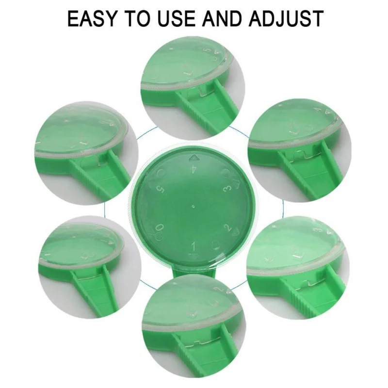 Sow Garden Sowing Funnel Type Apparatus Farm Tool Adjustable Dial 5 Size Setting Disseminator Sower Planter Starter W1 Sow Garden Sowing Funnel Type Apparatus Farm Tool Adjustable Dial 5 Size Setting Disseminator Sower Planter Starter W1