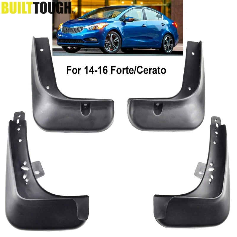 Брызговики для Kia Forte Cerato K3 2014 2015 2016 седан|flaps splash guards|splash guardmud flaps |