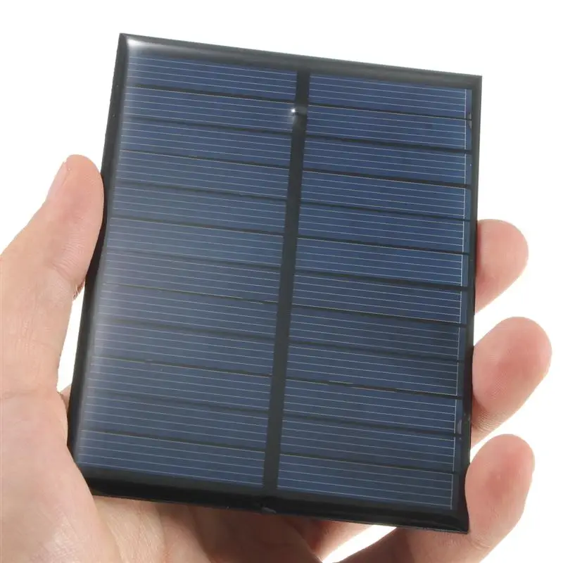LEORY 6V 1,1 W 200mA поликристаллического кремния эпоксидной смолы панели солнечных батарей модуль Мощность Мини солнечных батарей Портативный открытый Зарядное устройство 112x84 мм