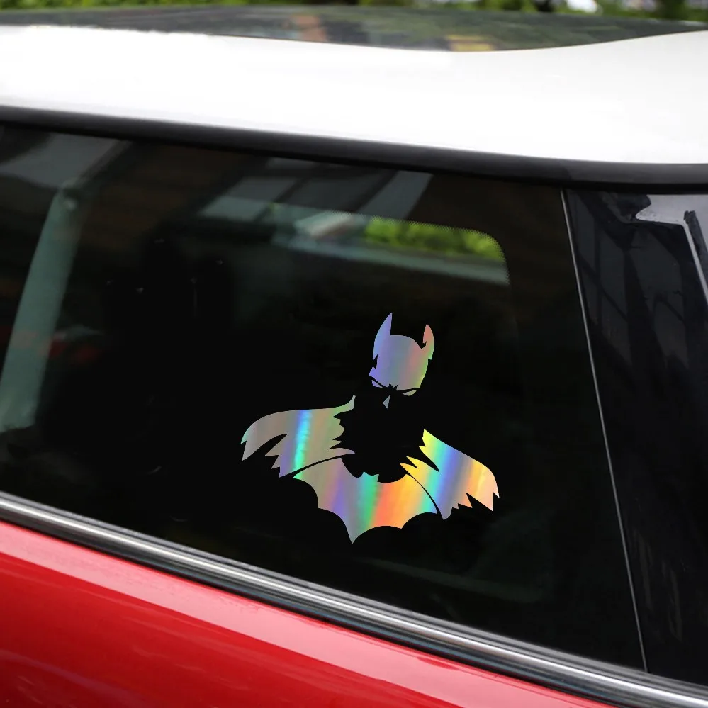 Стильная виниловая наклейка на окна автомобиля 12*11 см|batman car sticker|car stickervinyl decals