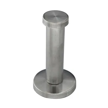 

5pcs Stainless Steel Wall Mounted Clothes Display Hooks 70mm Length Pegboard Hooks