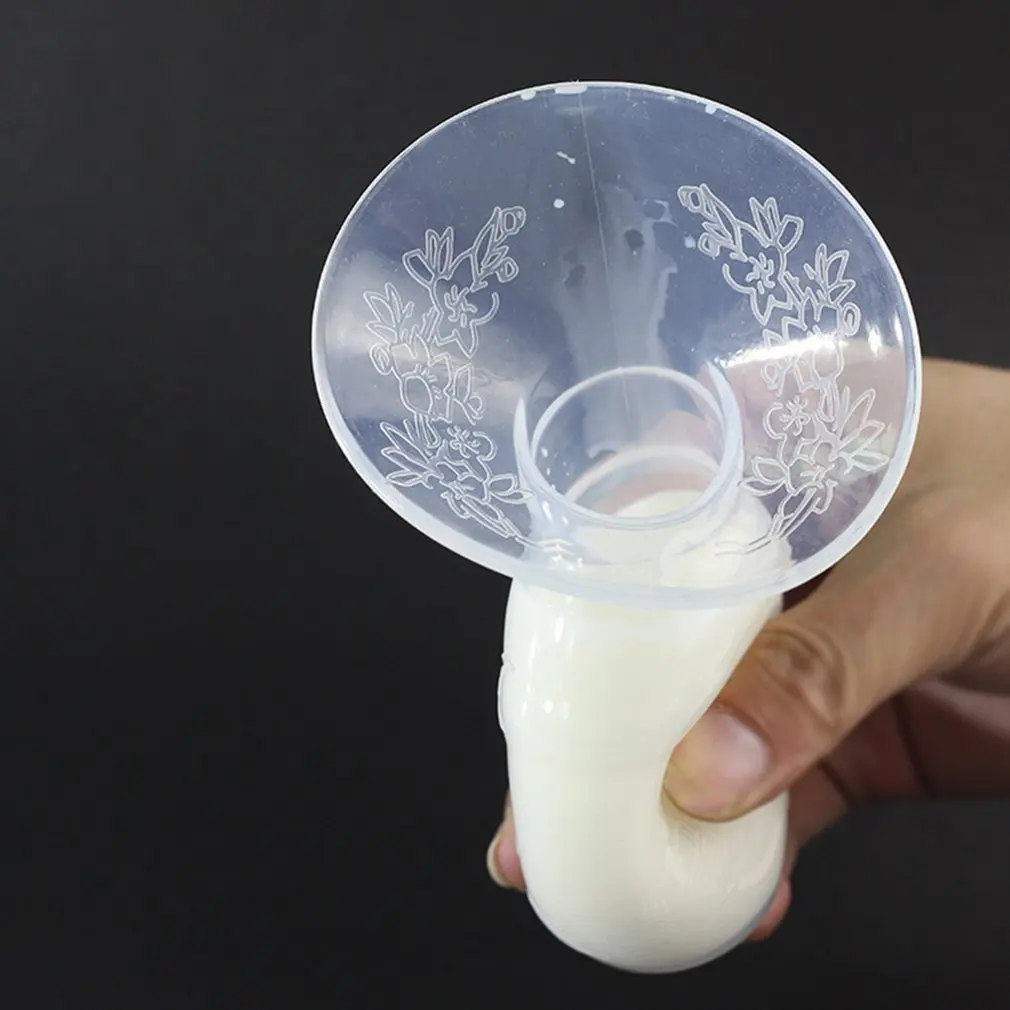 

Mom Breast Feeding One-handed Manual Breast Pump Baby Suction Milk Feeding Saver Bottle Silicone Artifact Nipple Bottle Sucking