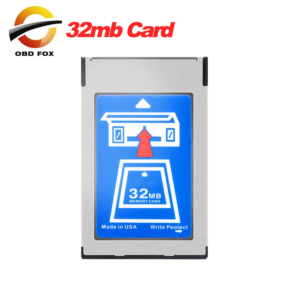 2020 новая карта памяти Pcmcia для GMTech 32 мб с 6 видами программного обеспечения и