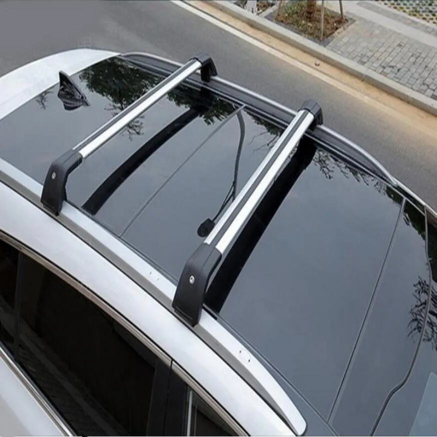

Aluminum Alloy car suitcase summer travel bags and installation of new For KIA Sportage QL KX5 2016- 2017 2 pcs