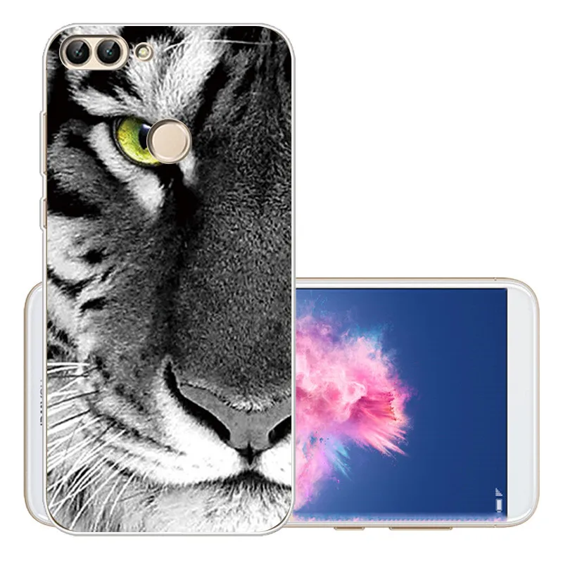 Arvin Soft Protective Case FOR Huawei P Smart Painting Silicone Back Cases FOR  Enjoy 7s FOR P9 lite Y3 Y5 Y6 2017 P8 lite 2017  (3)