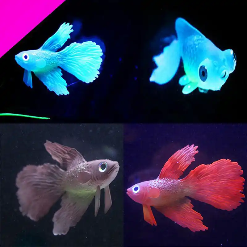 Lifelike Plastic Artificial Moving Floating Fishes Ornament Decorations