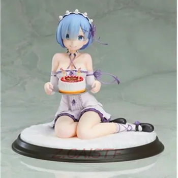 

Re:Life in a different world from Zero Rem Birthday Cake Ver. PVC Action Figure Collection Model 13cm Packed Toy Gift Y473