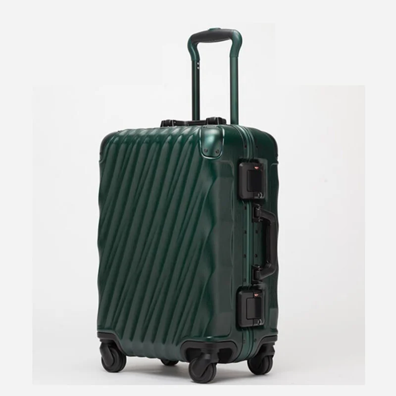 TRAVEL TALE aluminum frame retro cabin trolley baggage spinner vintage