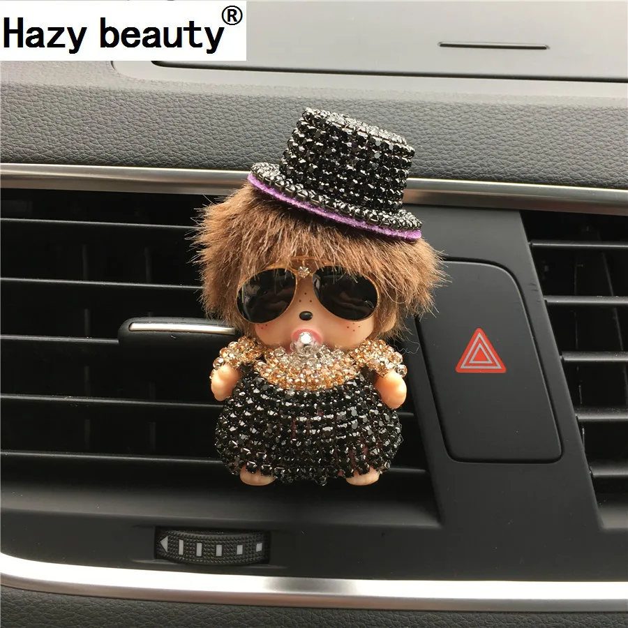 Hazy beauty new pattern outlet perfume With a hat sunglasses Kiki air port vehicle Perfume Car