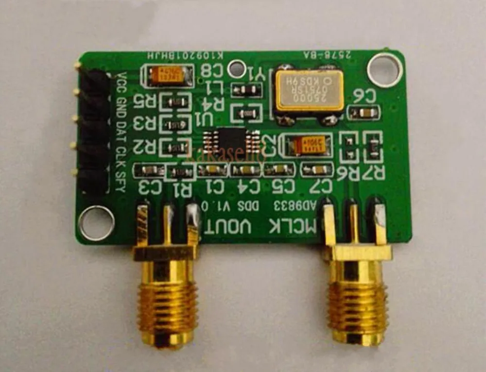

AD9833 DDS Signal Generator Module 0 to 12.5 MHz Square / Triangle / Sine Wave
