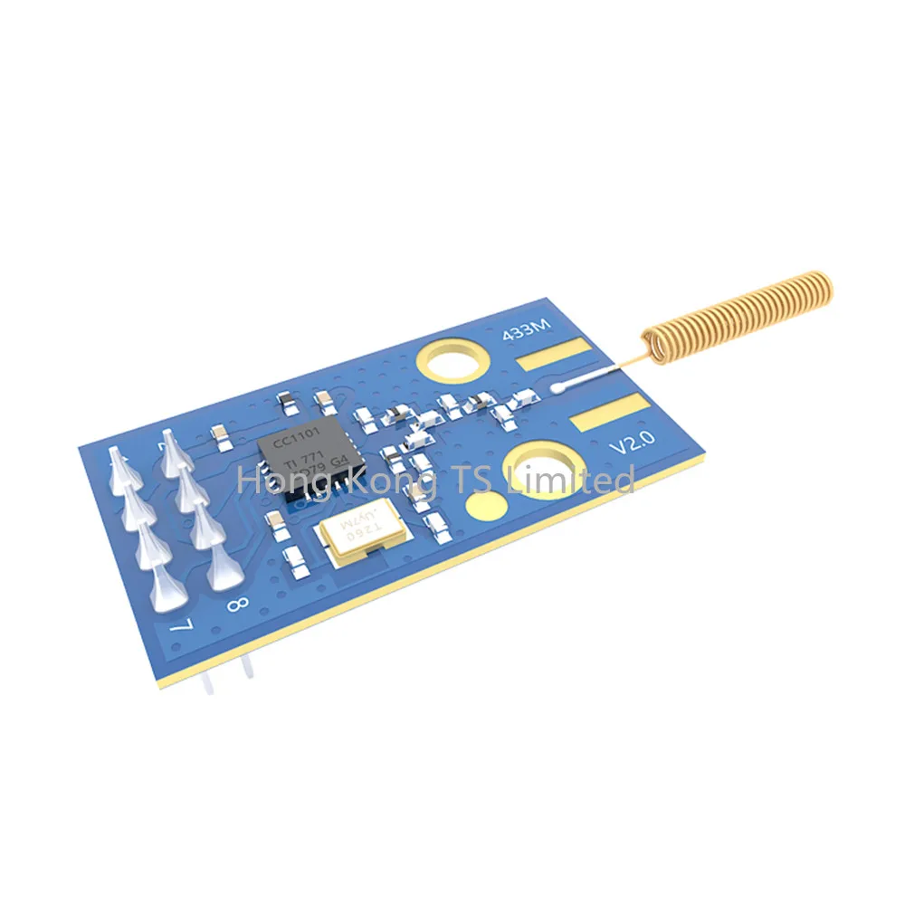 E07-M1101D-TH 10mW 520m CC1100/CC1101 433MHz радиочастотный передатчик и приемник модуль RFID с