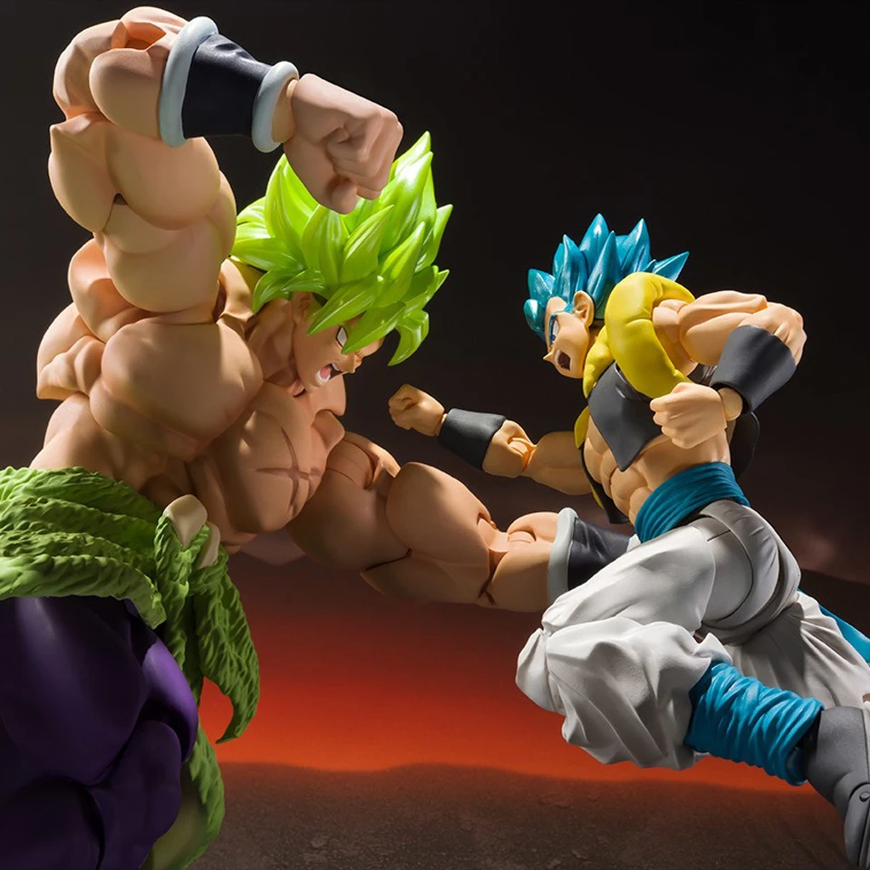 Tronzo Original Tamashii Nations Bandai S.H. Figuarts SSJ Broly Full Power Dragon Ball Super Broly SHF PVC Action Figure Toys