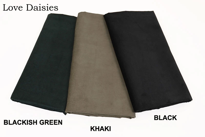 Хлопок 16 Вт вельвет черный темно-зеленый синий коричневый хаки фуксия розовый ткани для весенней одежды шляпа платье брюки рубашка