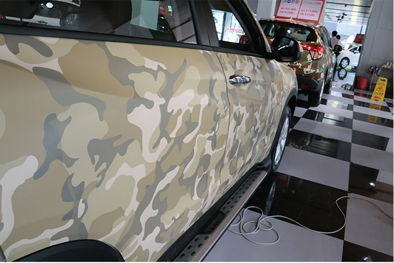 Desert Camouflage Vinyl Film Sticker-9
