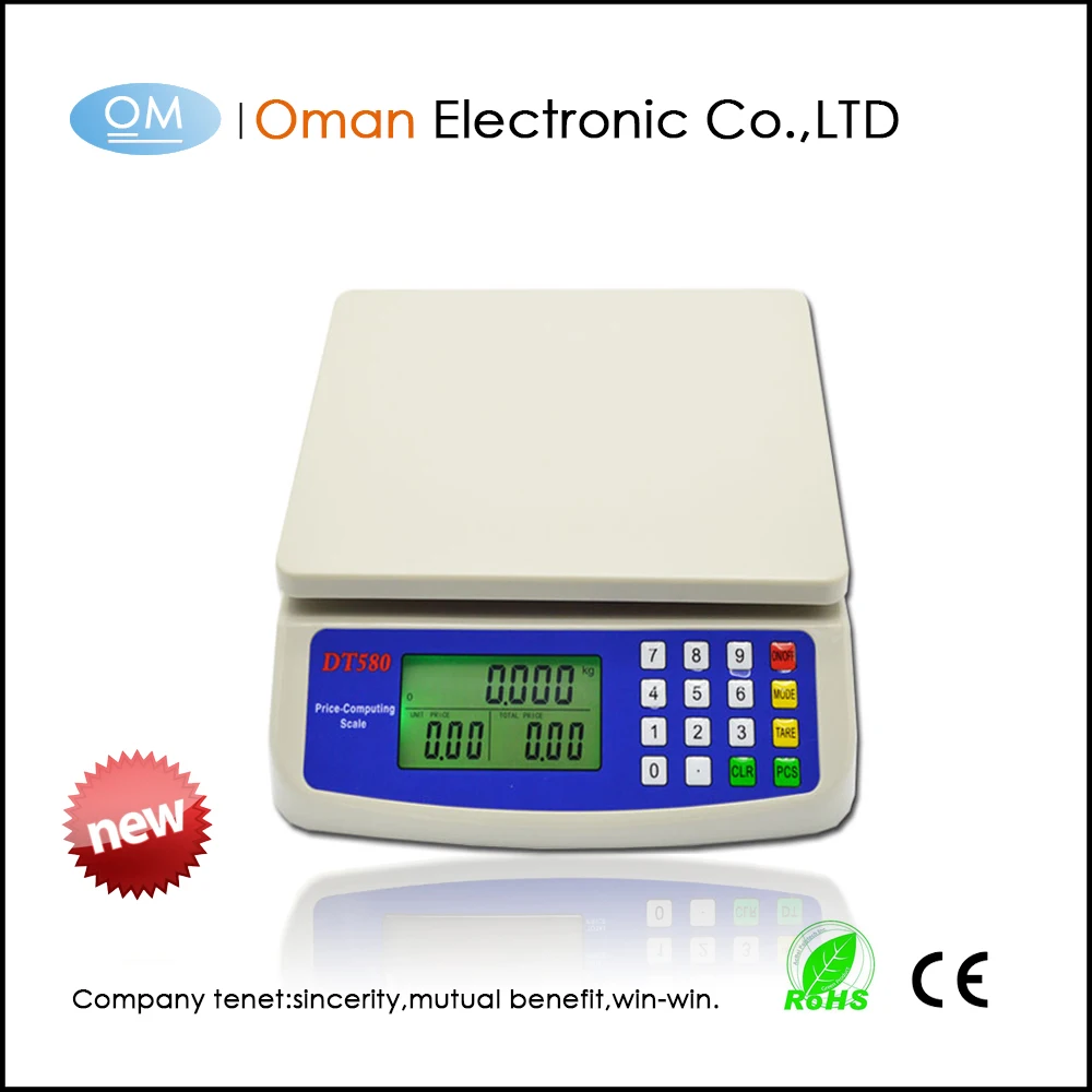 Цифровые Почтовые весы Oman T580 30 кг/1 г для приготовления пищи диетические граммы
