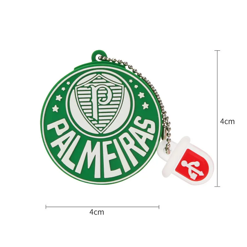 Креативный Usb флеш-накопитель 32 Гб 128 ГБ 8 ГБ usb 2,0 Флешка 16 Гб бразильский футбольный Значок команды Флешка 64 Гб