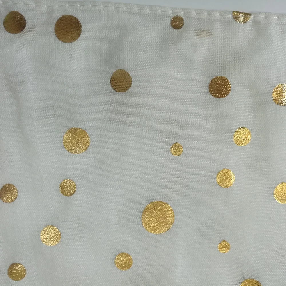 Новая мода золото Dot Pattern Фольга шарф Для женщин пятно Фольга длинные Шарфы для женщин Обёрточная бумага шаль hjiab 3 цвета