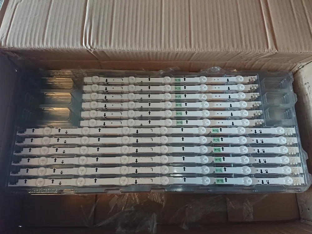 Strip para Samsung Novo Led Backlight Un50j5500af Ue50h6200 D4ge-500dca-r2 D4ge-500dcb-r2 Bn96-30428a Bn96-30427a 30425 12 Pçs – Set