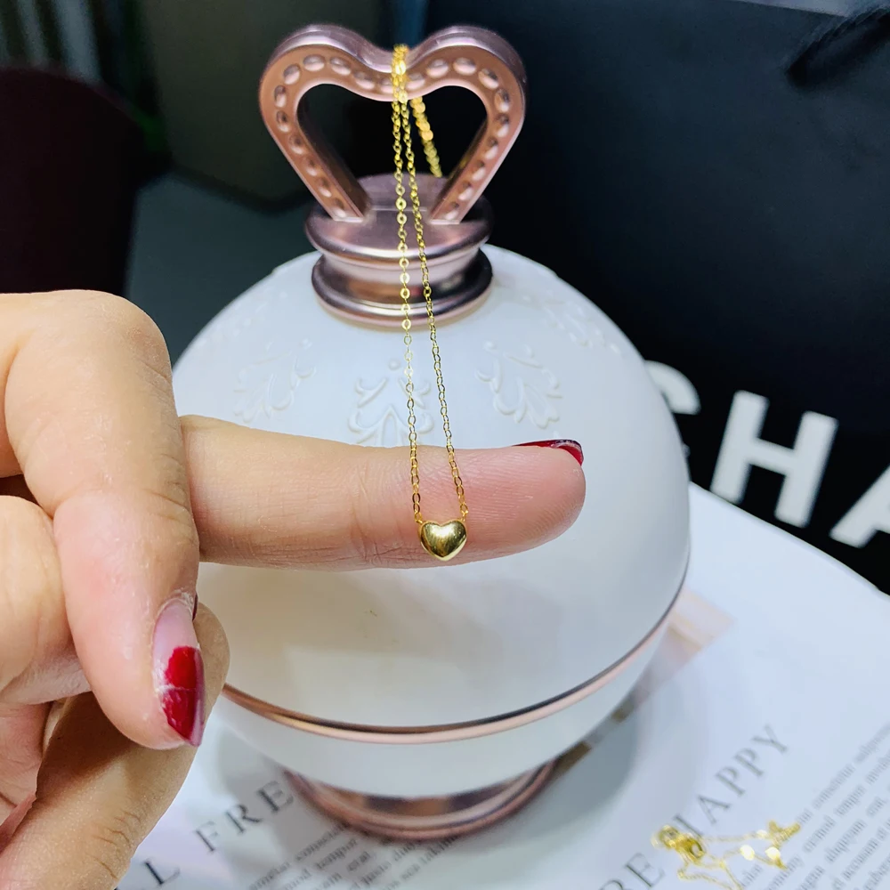 REAL GOLD PENANT HEART