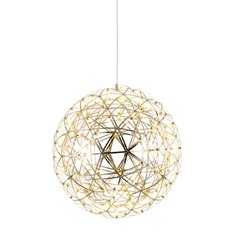 

Big promotion modern stainless steel minimalis creative dia. 30cm spark sphere LED pendant 12V led bulb with free shipping