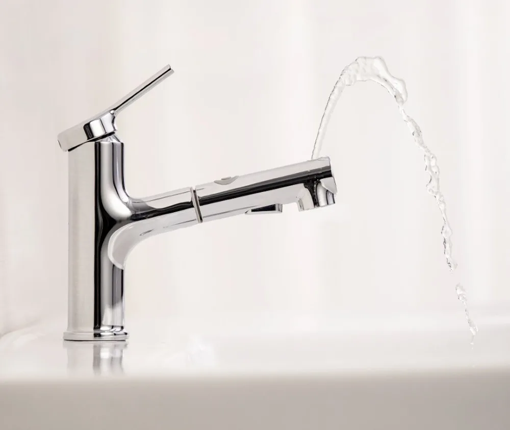 Billig Original Xiaomi Mijia dabai Bad Becken Wasserhahn Mit Pull Down Sprayer 2 Spray Modus Einzigen Hebel Griff Mischbatterie