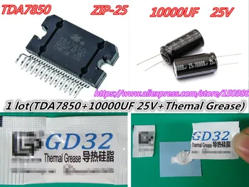 

TDA7850 ZIP-25 TDA 7850 + ( 1pcs 10000UF 25V capacitor +1bag thermal grease ) new and original In Stock