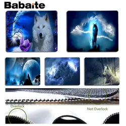 Babaite волк большой Мышь Pad PC компьютер коврик Размеры для 25x29 см игровой Мышь колодки