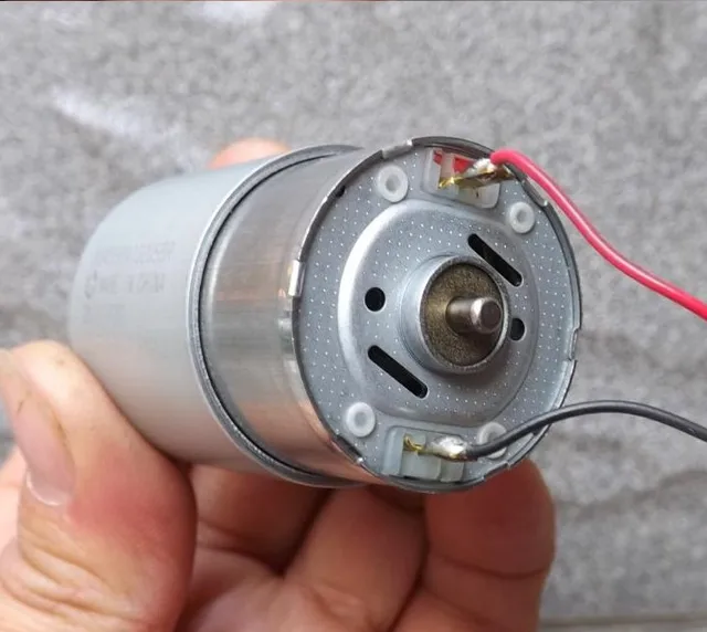 Mabuchi 455 12V 48V DC motors, Wind or Water Turbine generators on