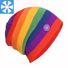 Зимние теплые шапки для ночного видения, вязаные шерстяные шапки для катания на коньках, брендовые Лыжные шапки Skullies Beanies для мужчин и женщин Gorros De Lana