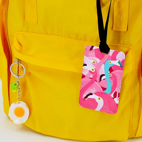 Heat transfer DIY fabric luggage tag